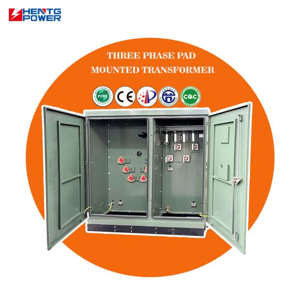 Buy 3 Phase Pad Mounted Power Transformer 225kva Iron Core Transformer IEC ANSI IEEE Standard at wholesale prices