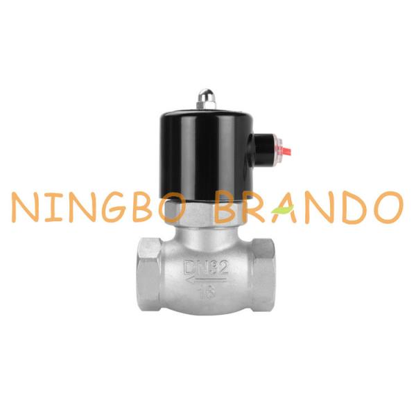 Uni-D Type US Series 1-1/4'' Stainless Steel Solenoid Valve For Hot Water Oil