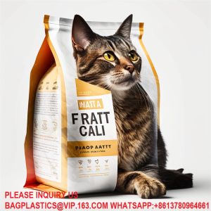 Custom Flat Bottom Whey Protein Powder Packaging Bags Zipper Eco Friendly Stand