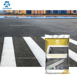 Anti Skid Thermoplastic Road Paint Traffic Marking Temperature Resistance