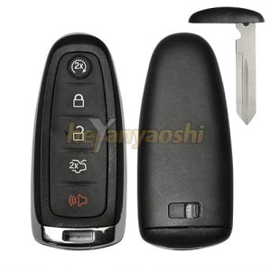 Quality Ford 5Buttons Smart Key Shell with Emergency Key Insert for sale