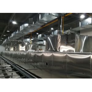 Stainless Steel 380V 50HZ ABB Motor Mesh Wire Conveyor Bakery Drying Tunnel Oven
