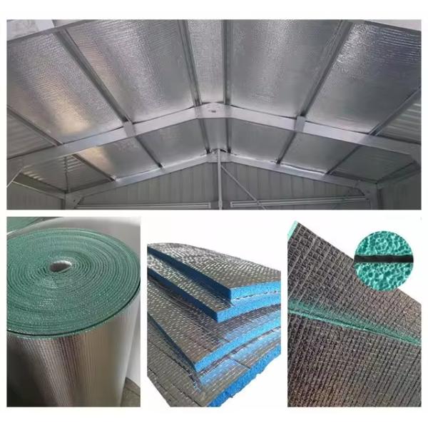 20mm XLPE Insulation Foam Double Sides Aluminum Roof Heat Reflective Insulation Sheet