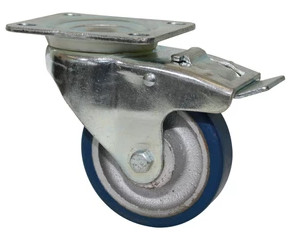 Buy 6 inch aluminium wheels rubber wheel for trolley at wholesale prices