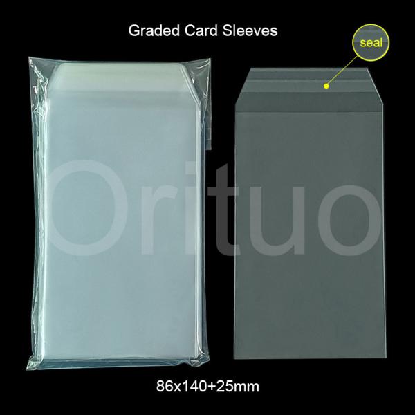 Buy Clear Psa Graded Card Sleeves Premium Resealable Card Slab Sleeves at wholesale prices