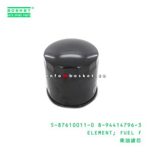 5-87610011-0 8-94414796-3 Fuel Filter Element 5876100110 8944147963 for ISUZU