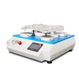 Electronic Leather Testing Machine , Leather Footwear Martindale Abrasion