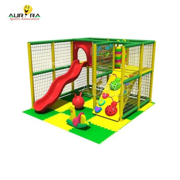 Toddle Indoor Soft Play Equipment Yellow Green Red Customized Design