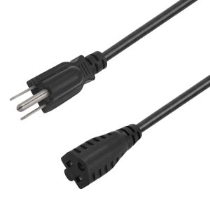 NEMA 5-15P 3 Pin AC Power Cord for Home Appliances