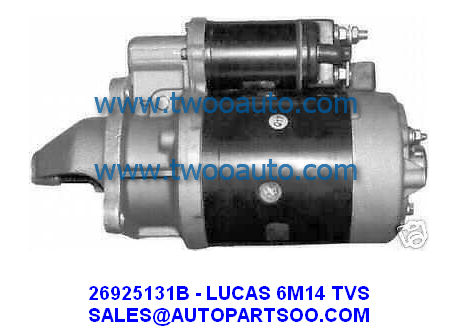 International Harvester & Mahindra Tractor TVS Starter LUCAS 6m14 1233544R91 26024036A