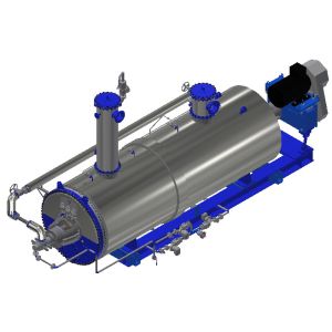 90kw Chicken Slaughterhouse Equipment Feather Meal Processing Equipment