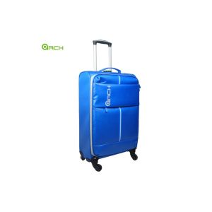 Waterproof PU Lightweight Luggage Bag With Spinner Wheels