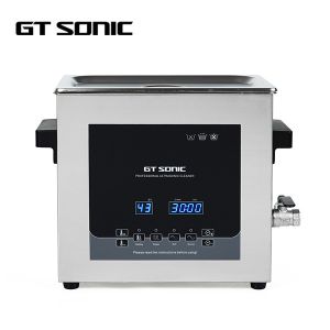 40kHz 150W Ultrasonic Cleaning Device , 6L Stainless Steel Ultrasonic Cleaner