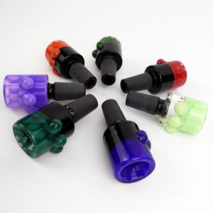 China Dab Rigs Glass Bongs Accessories 18mm Heady Glass Slide Bowl Lightweight on sale