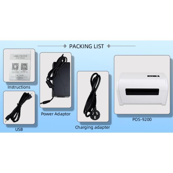 110mm Inch Label Desktop Mini Thermal Bluetooth Printer Direct Thermal Label Printer Sticker Machine