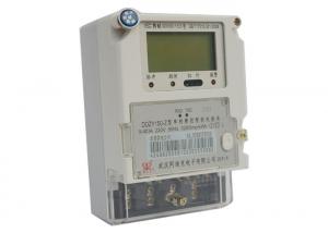 China DLMS / COSEM Protocol Digital Single Phase Energy Meter For AMR System on sale