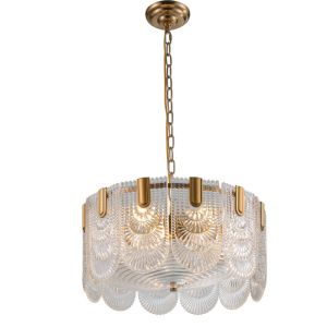 Luminous Flux 110lm Contemporary 60*29cm Crystal Pendant Light