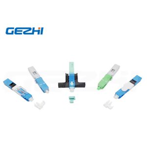 SC Pre Embedded Fast Fiber Optical Connector For Test Equipment