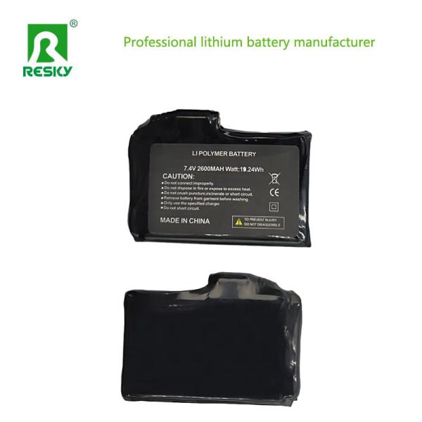 Heated Gloves Rechargeable Li-Polymer Battery 3.7V 4000mAh