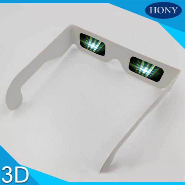 Most Popular 3d Firework Glasses Clear 13500 Diffraction Effect Pet Materials