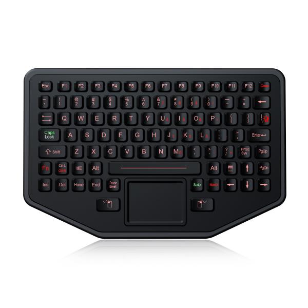 Buy Ip68 Waterproof Ruggedized Silicone Industrial Keyboard For Harsh Environments at wholesale prices