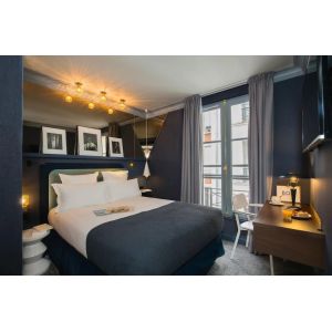 Zimbabwe hotel style apartment bedroom furniture of fabric bed with nighstand