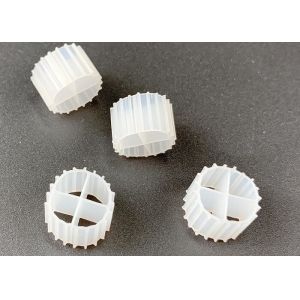 11*7mm MBBR Bio Filter Media K1 With White Color And Virgin HDPE Material