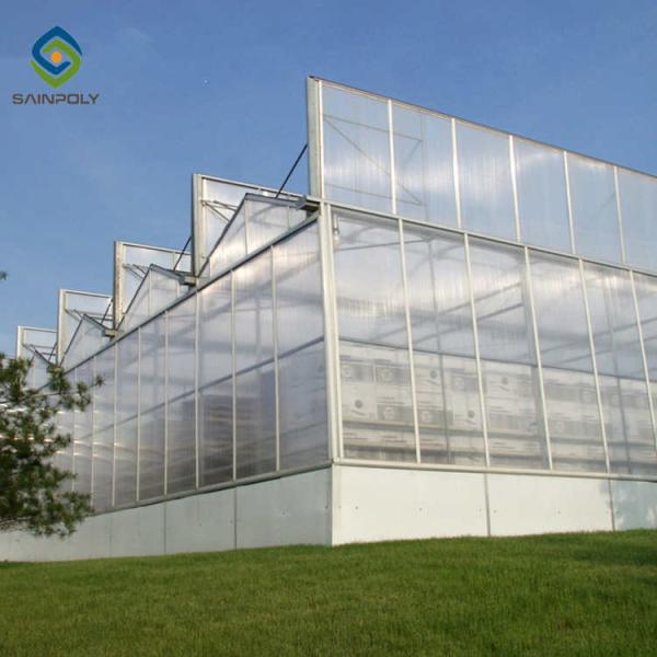 Buy Garden Transparent Exhibition 10mm PC Sheet Greenhouse at wholesale prices