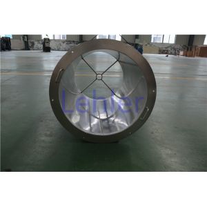 Slot Type Stainless Steel Filter Basket , Wire Cylinder Basket Perfect Roundness