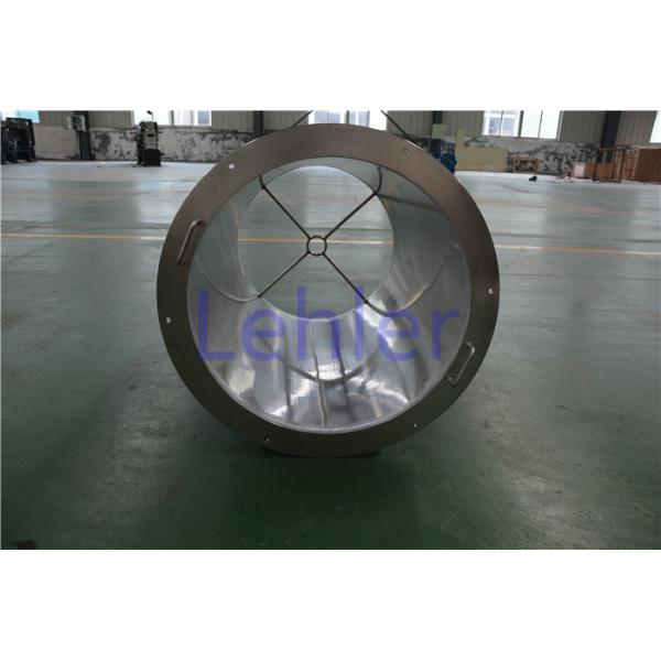 Slot Type Stainless Steel Filter Basket , Wire Cylinder Basket Perfect Roundness