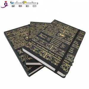 Hardcover Weekly Monthly Diary Custom Planner Printing High Gloss UV Varnish