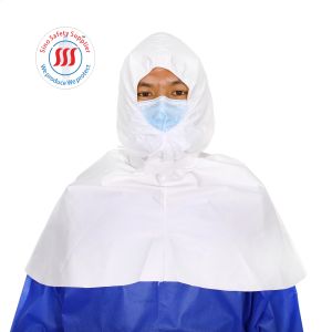 Breathable Single Use Disposable Head Neck Cover With Shoulder