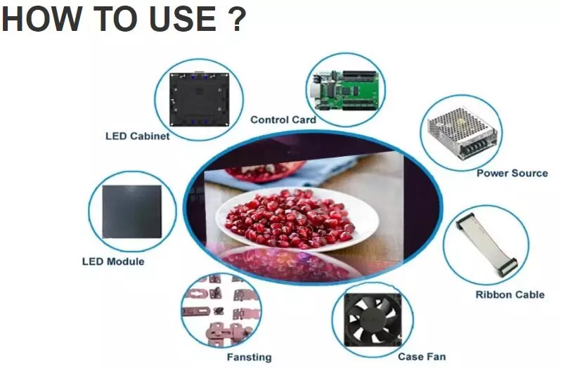 SMD1921 P3.91 Outdoor Rental LED Screen Curved 4000nits