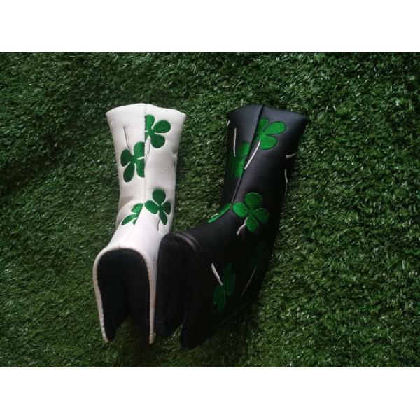 Four Leaf Clover headcover , Golf headcover , golf headcover , putter headcover , headcover