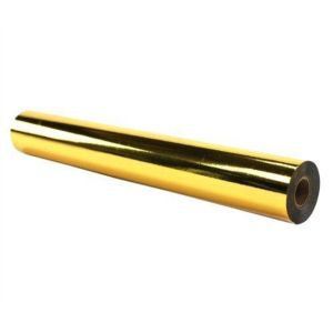 0.2mm Gold PET Plastic Sheet Roll Rigid Glossory For Packaging Products