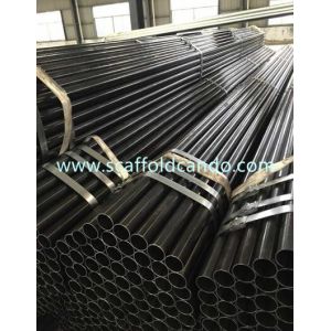 Quality Lowest price for MS tube, black scaffold pipes, 48.3*3.2mm, 3.25mm,3.5mm, 4.0mm with 6000mm L for construction project for sale