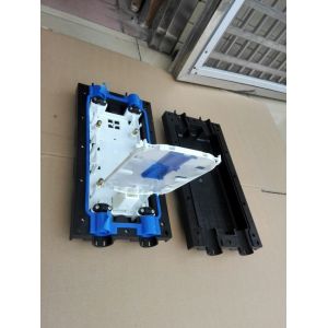 Horizontal Inline Aerial Splice Enclosure With Two Cable Ports For FTTH