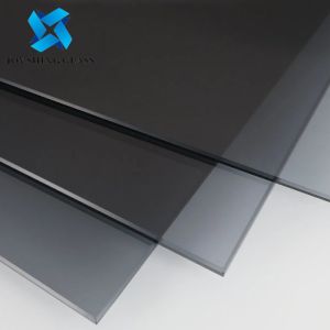 Customized 10mm Dark Grey Toughened Glass For Guardrail