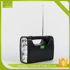 BN-1128R Mult-functional Solar Power Torch Rechargeable Emergency Light Solar