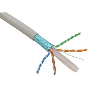 250MHz FTP External Ethernet CAT6A Lan Cable PVC / LSZH Jacket