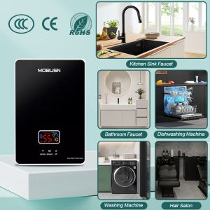Home Shower Tankless Water Heater 240V Instant Electric Geyser Endless