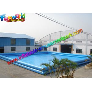 0.9mm PVC Tarpaulin Inflatable Water Pool , Inflatable Swimming Pool