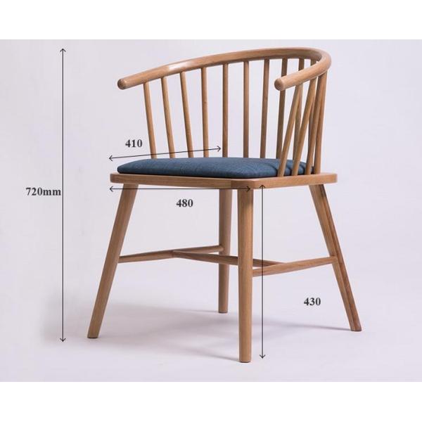 Full solid wood dining chair arm-chair study chair back leisure chair dressing chair princess chair
