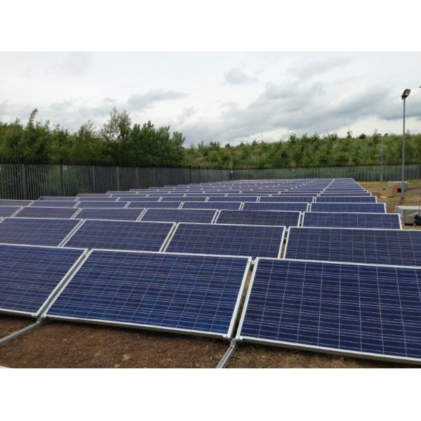 Buy Framed Ballasted Solar Mounting Systems PV Module Support Rack No Roof Penetration at wholesale prices