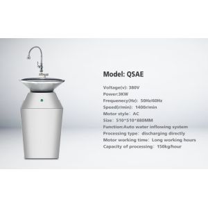 Leftovers Commercial Kitchen Food Waste Garbage Disposer Machine