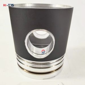 Polishing Diesel Engine Piston Aluminum Alloy Engine Cylinder Part In Silvery