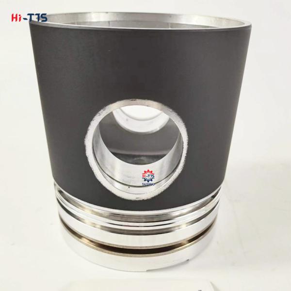 Polishing Diesel Engine Piston Aluminum Alloy Engine Cylinder Part In Silvery