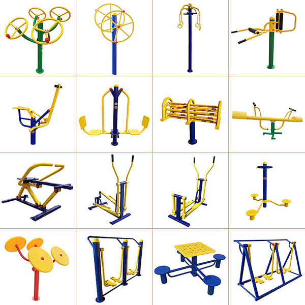 Crackless Outdoor Public Fitness Equipment For Children 2.05m Size