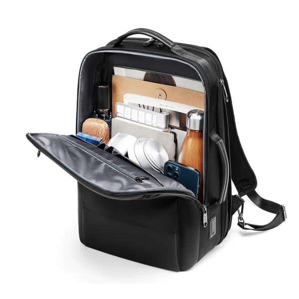 High quality wholesale expandable men customized business travel waterproof backpack laptop backpacks