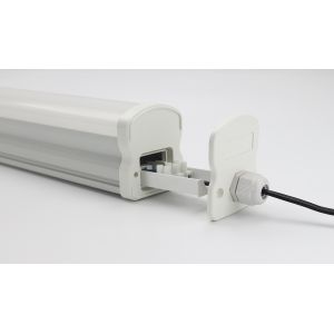 High Efficiency Integrated LED Batten Light Fittings Dustproof For Parking Lot